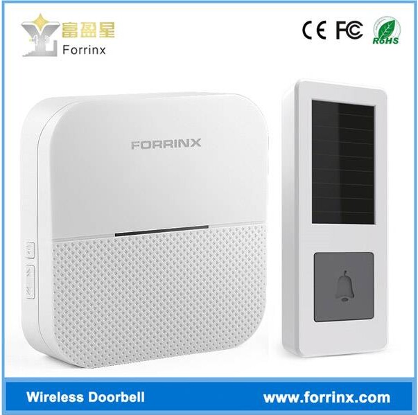 Forrinx DIY 52 Ringtones 300m Distance in Open Air Waterproof Wireless Doorbell