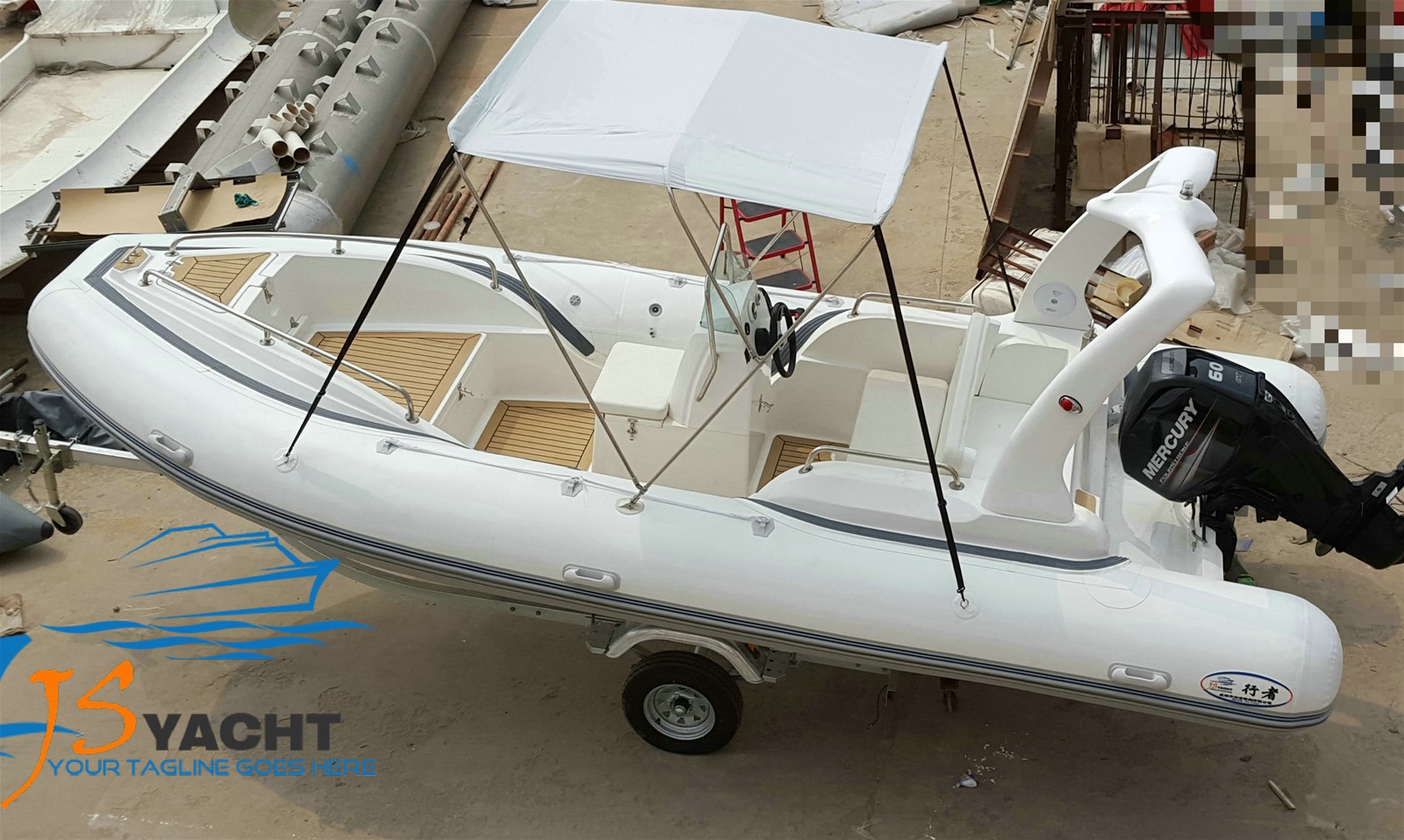 Rigid hull inflatable boat