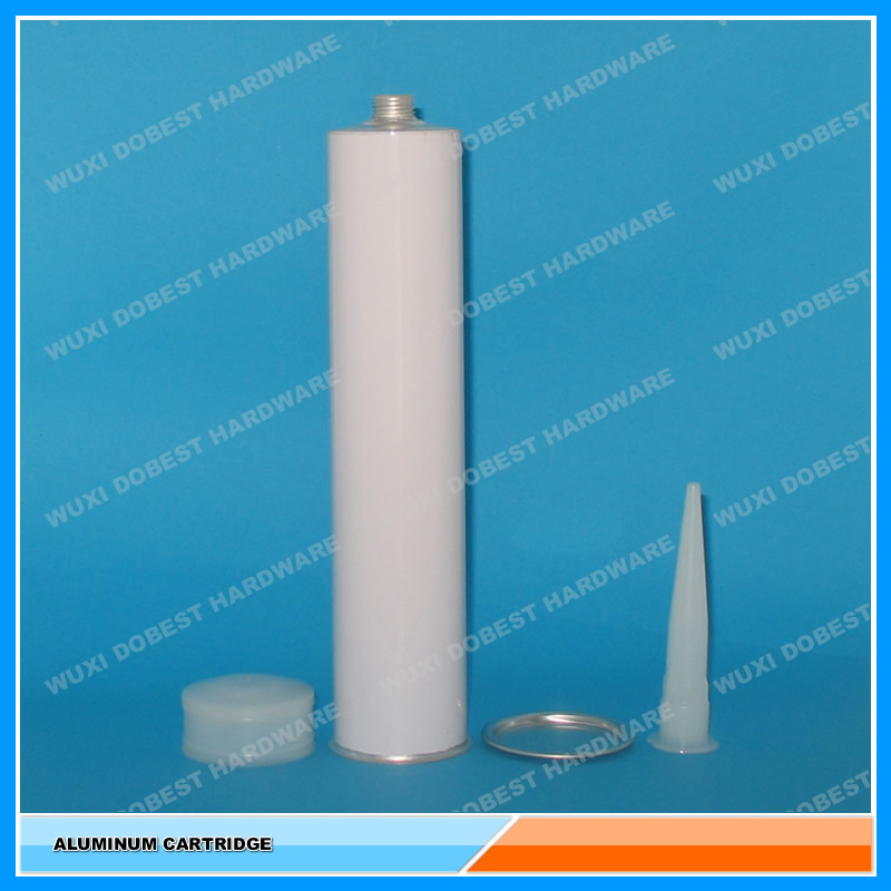 310ml PU Sealant Empty Aluminum cartridge