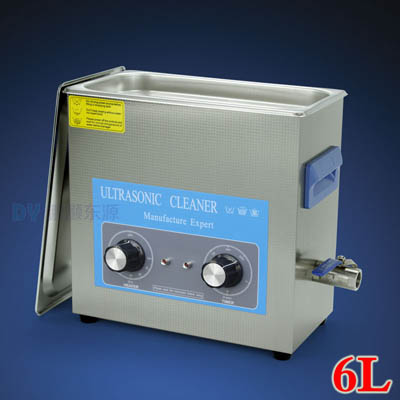 6L 180w stainless steel ultrasonic cleaner for school lab