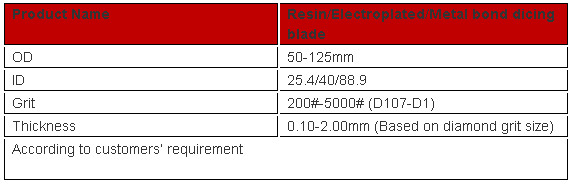 Diamond Cutting Discs Diamond Saw Blade