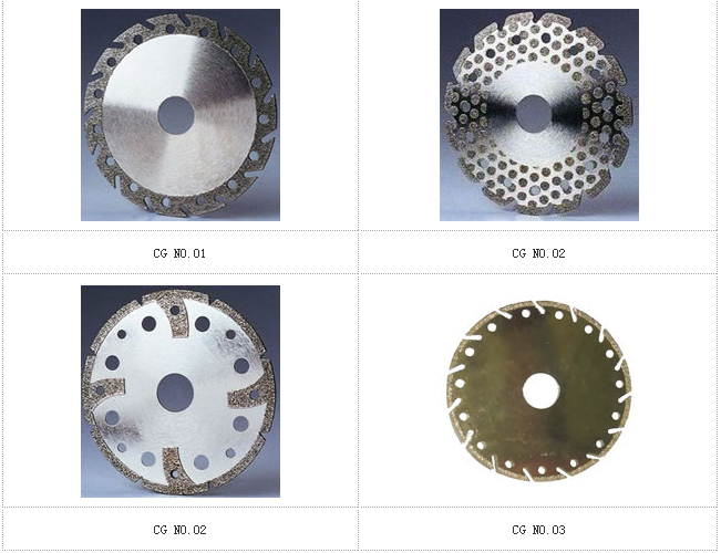 Electroplated Diamond Cutting Blades Discs
