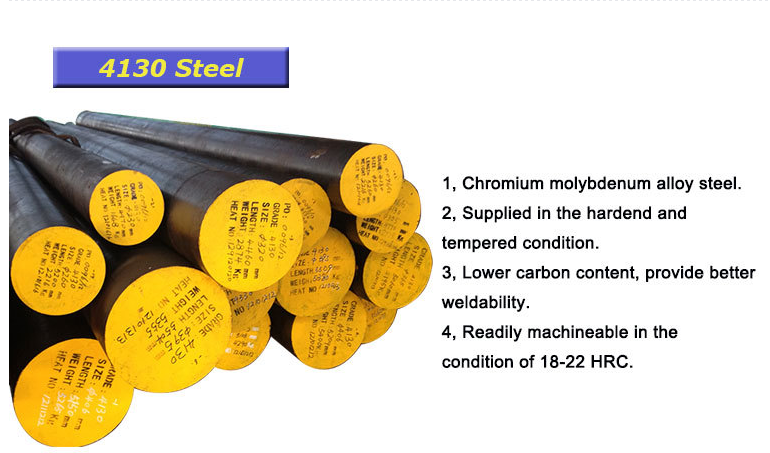 Medium Carbon 413030CrMo Alloy Steel Round Bars