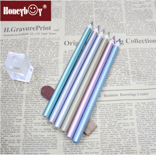 new design hot sale sharpened Metallic Color Pencil