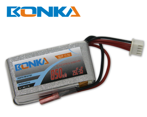 Bonka 850mAh 25C 3S Lipo