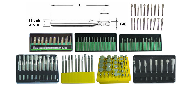 Diamond Mounted Points Diamond Burs