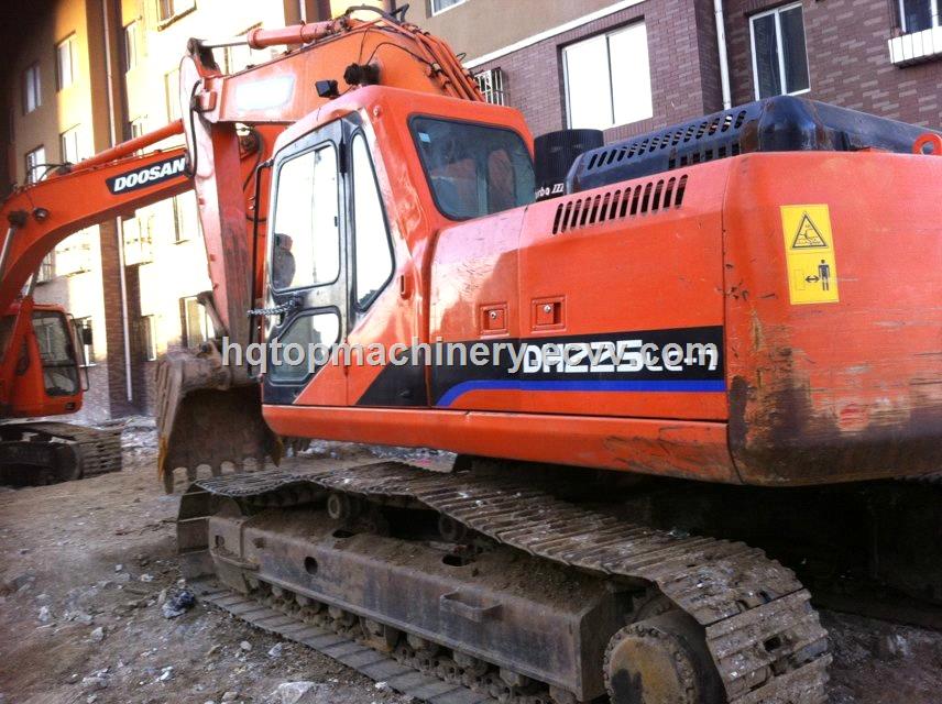 Used Doosan Excavator SecondHand Digger DH225LC7