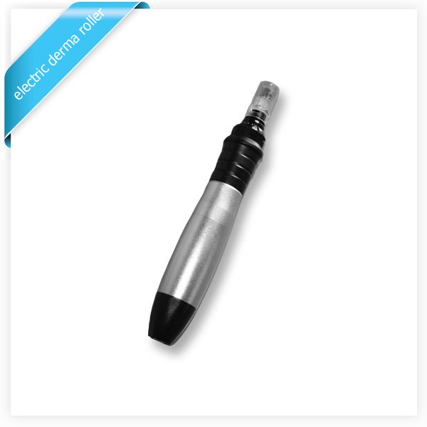 sliver color 12 needles stainless microneedling derma stamp roller electric derma pen dermapen