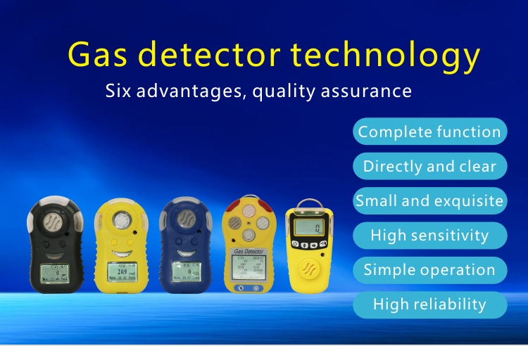 portable natural gas detector LPG gas detector Replaceable battery