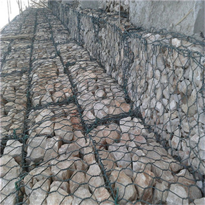 ISO factory hot dipped galvanized Gabion mesh