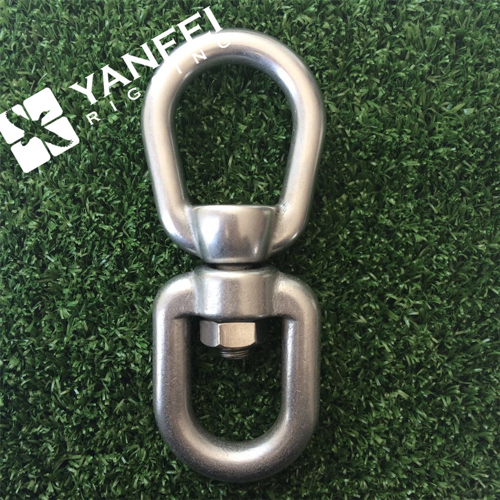 Zinc Plated Lifting Eye Swivel Ring