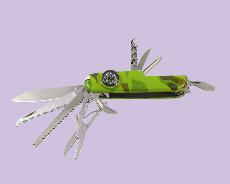 China multi knives pocket knife multi tool