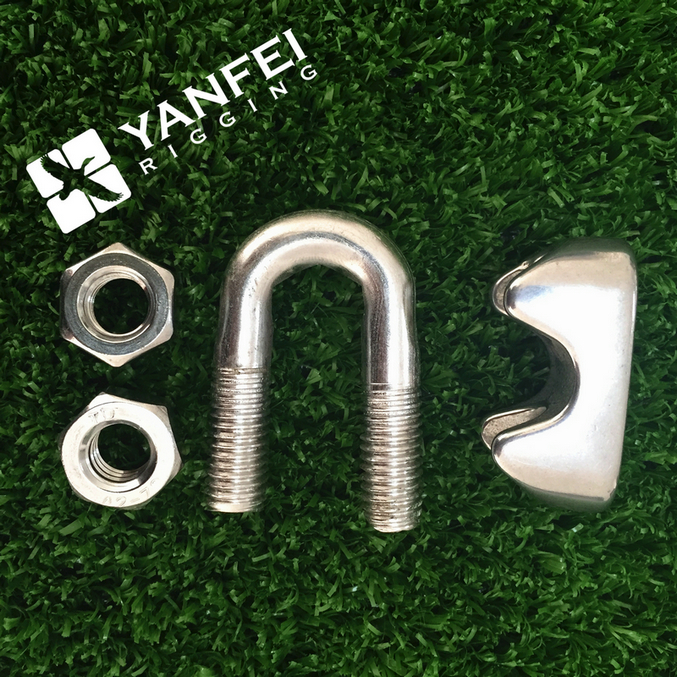 Different Size Stainless Steel Wire Rope Clip