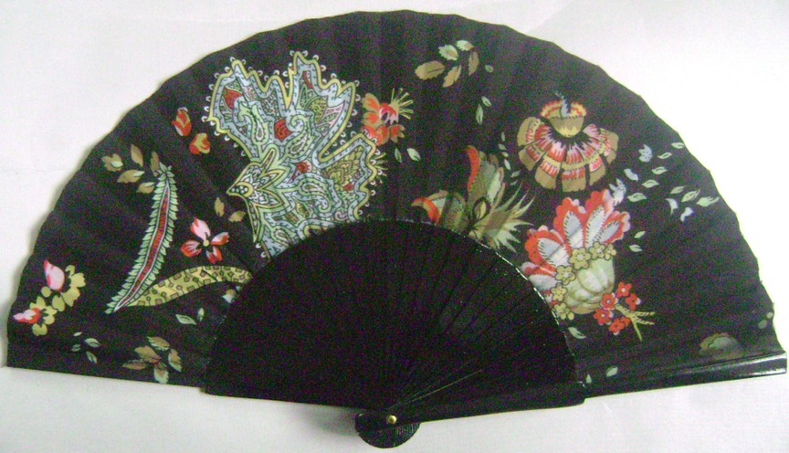 European style wood fan for promotion gifts