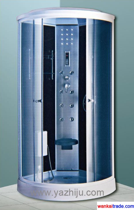 Q12 environmental protection steam engine system shower room with big top sprinkler