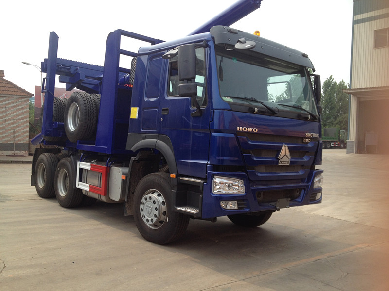 Sinotruk Howo Log Transportation Truck 64 For Good Sale