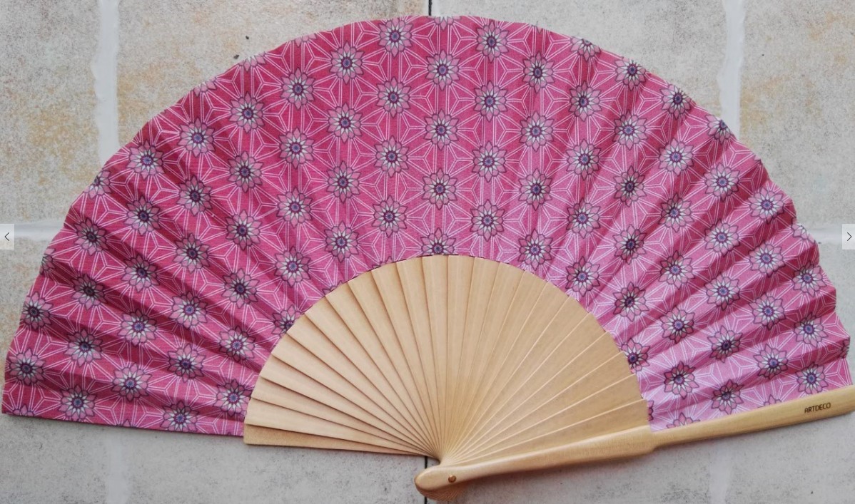 Spanish wood fan for promotion gifts