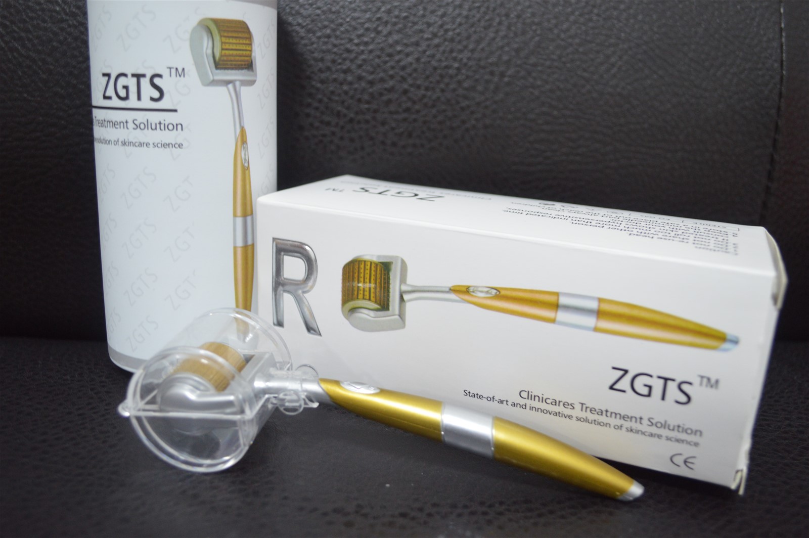 ZGTS dermaroller 192 needles micro needle therapy derma roller for skin whitening