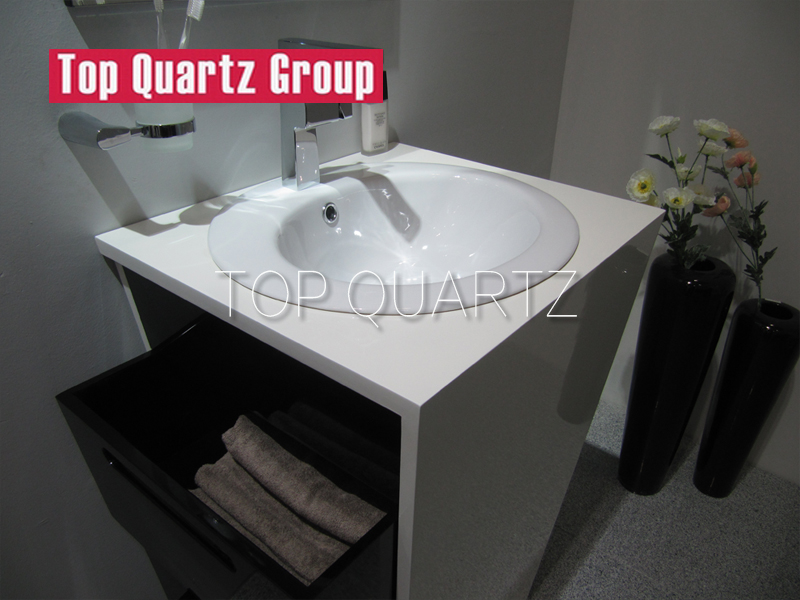 Pure White Quartz Stone SlabsArtificial Quartz Stone Counter tops