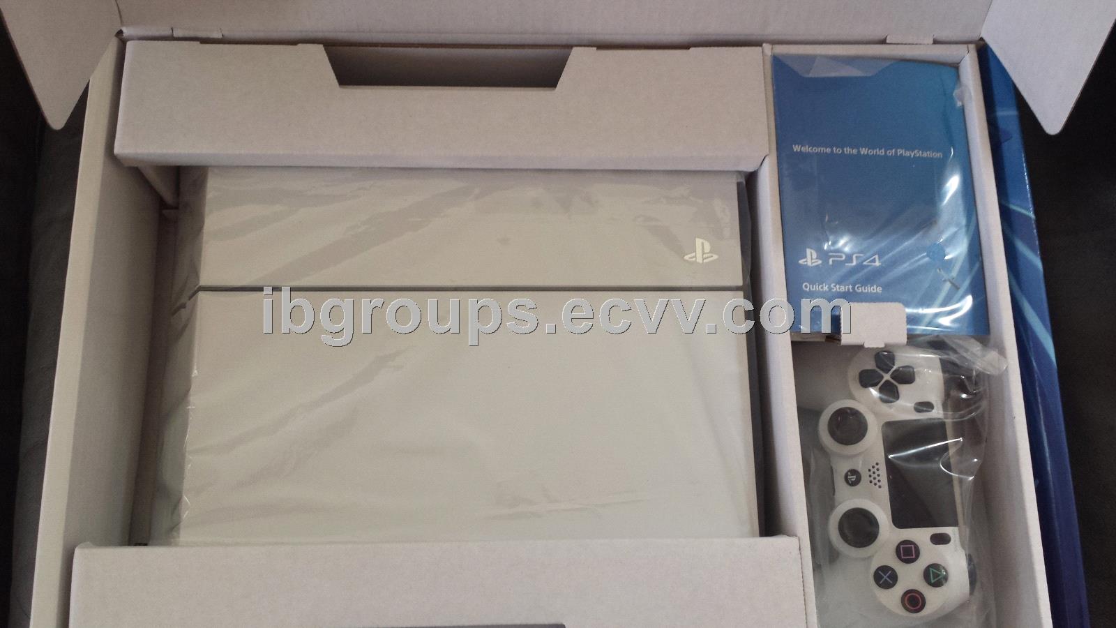 White Sony Ps4 console Plus 5 games and its accessories