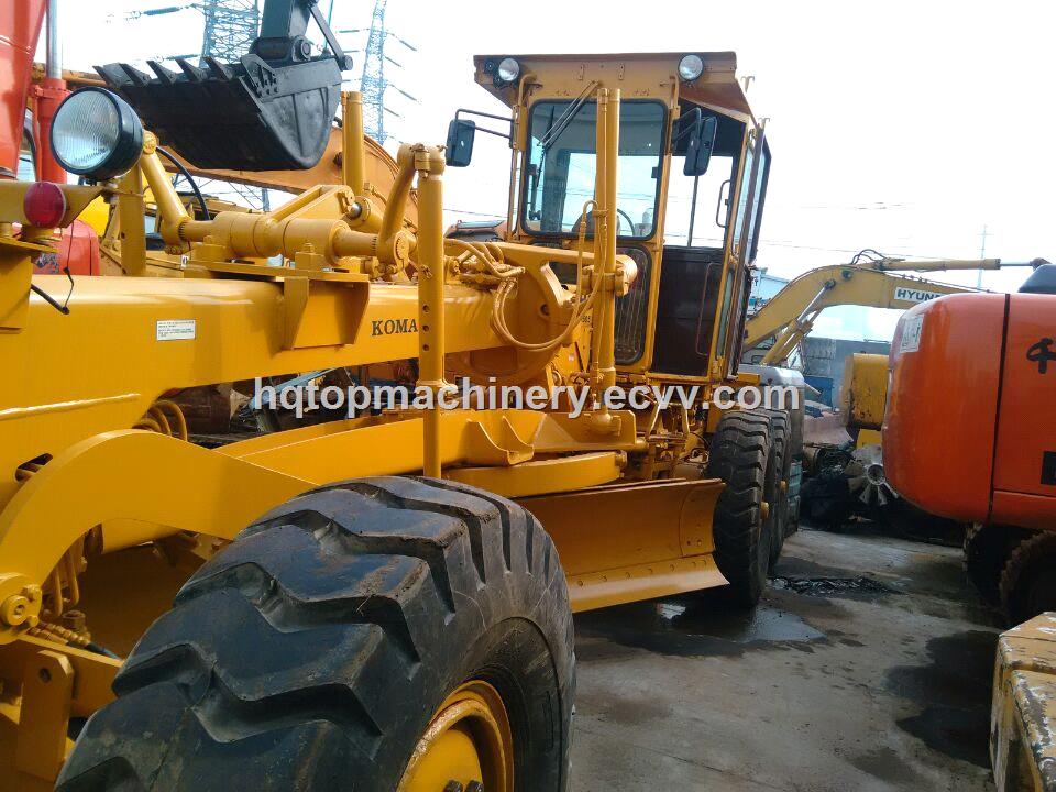 Used Motor Grader Komatsu GD505 SecondHand Grader Cheap Price