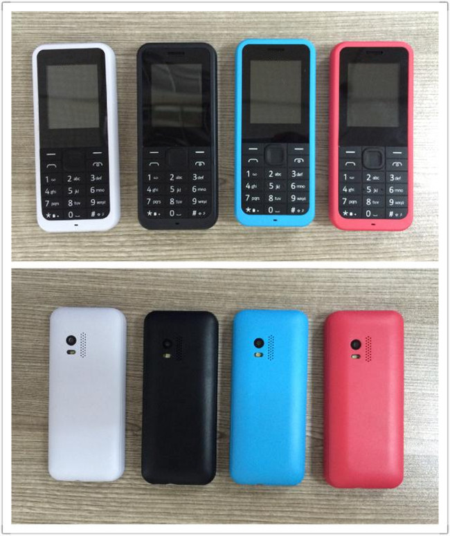 Low Cost Trandtional Dual Card FM Radio Supported Super Slim Bar Feature Phone with Torch