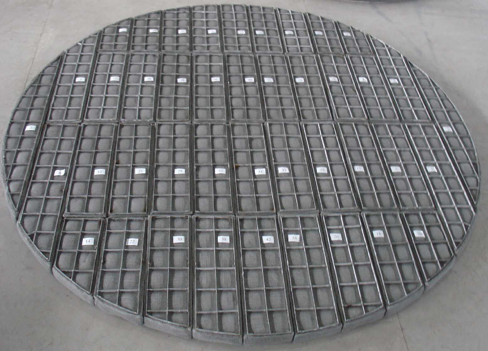 Copper knitted demister pad mist elininator