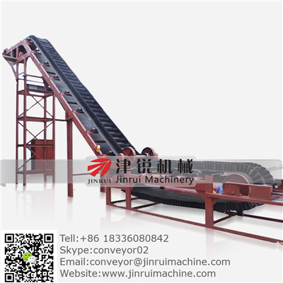 big inclined angle conveying equipment sidewall corrugated belt conveyor