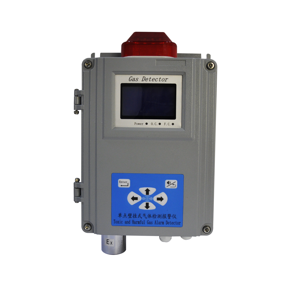 New single point of wallmounted gas alarming detector