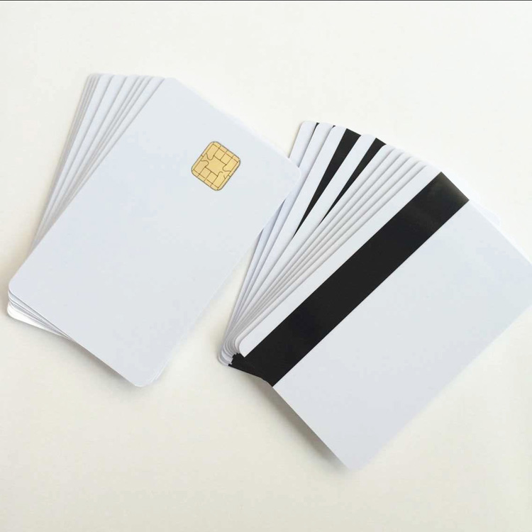 J2A040 Chip JAVA Smart Card With Hico Magnetic Stripe Comp JCOP21 40K