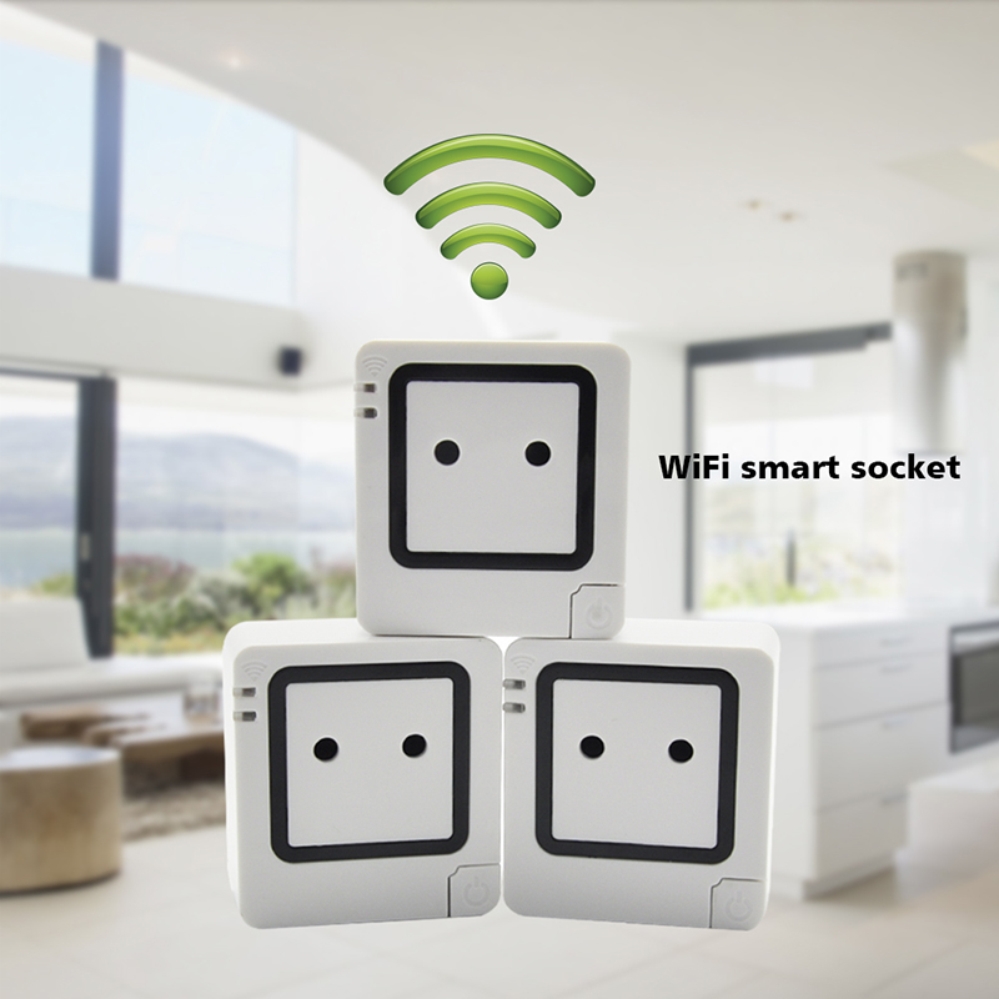Smart WiFi Energy Saving Outlet Electric Plug with Timer