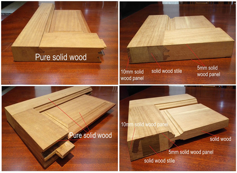 Customize wooden door for hotelvilla project