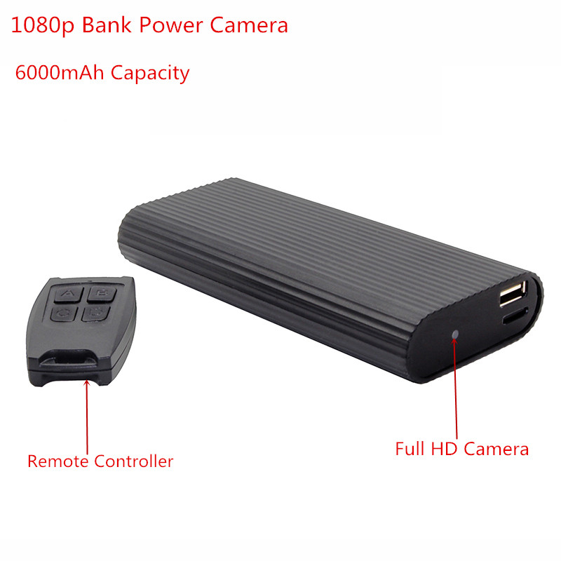 Spy Camera HD 1080P Motion Activated Night Vision Power Bank Hidden Camera