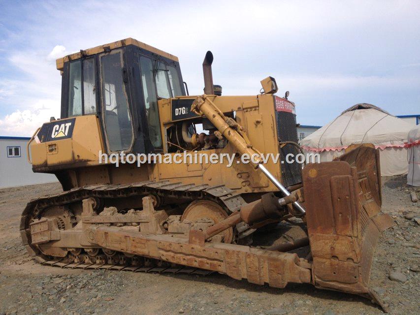 Used Bulldozer Crawler CAT D7G SecondHand Caterpillar Hydraulic