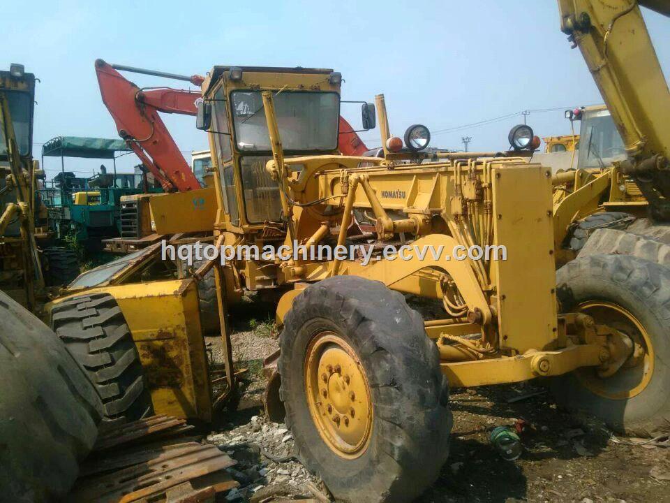 Used Motor Grader Komatsu GD661 SecondHand Grader Japanese