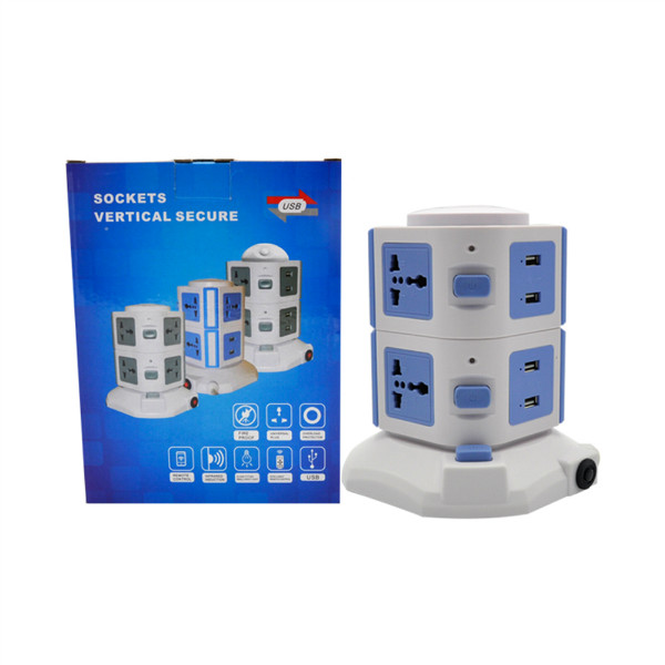 WiFi smart power strip remote control approved 6 holes and 4 USB power strip