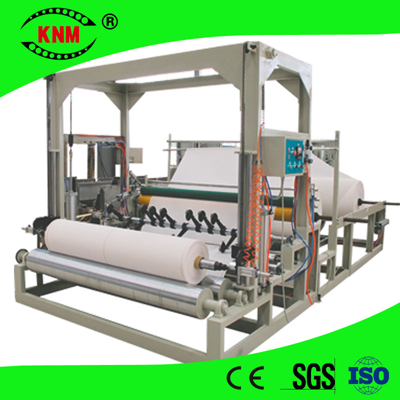 High speed toilet paper slitting machine jumbo roll slit to maxi roll