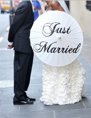 wedding favor chinese paper parasol
