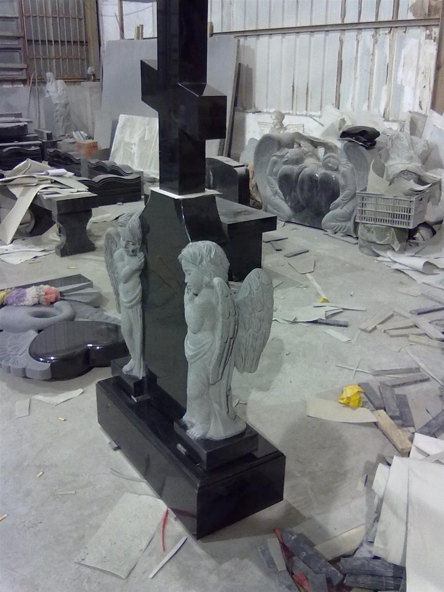 Kid Angel Carving Monuments