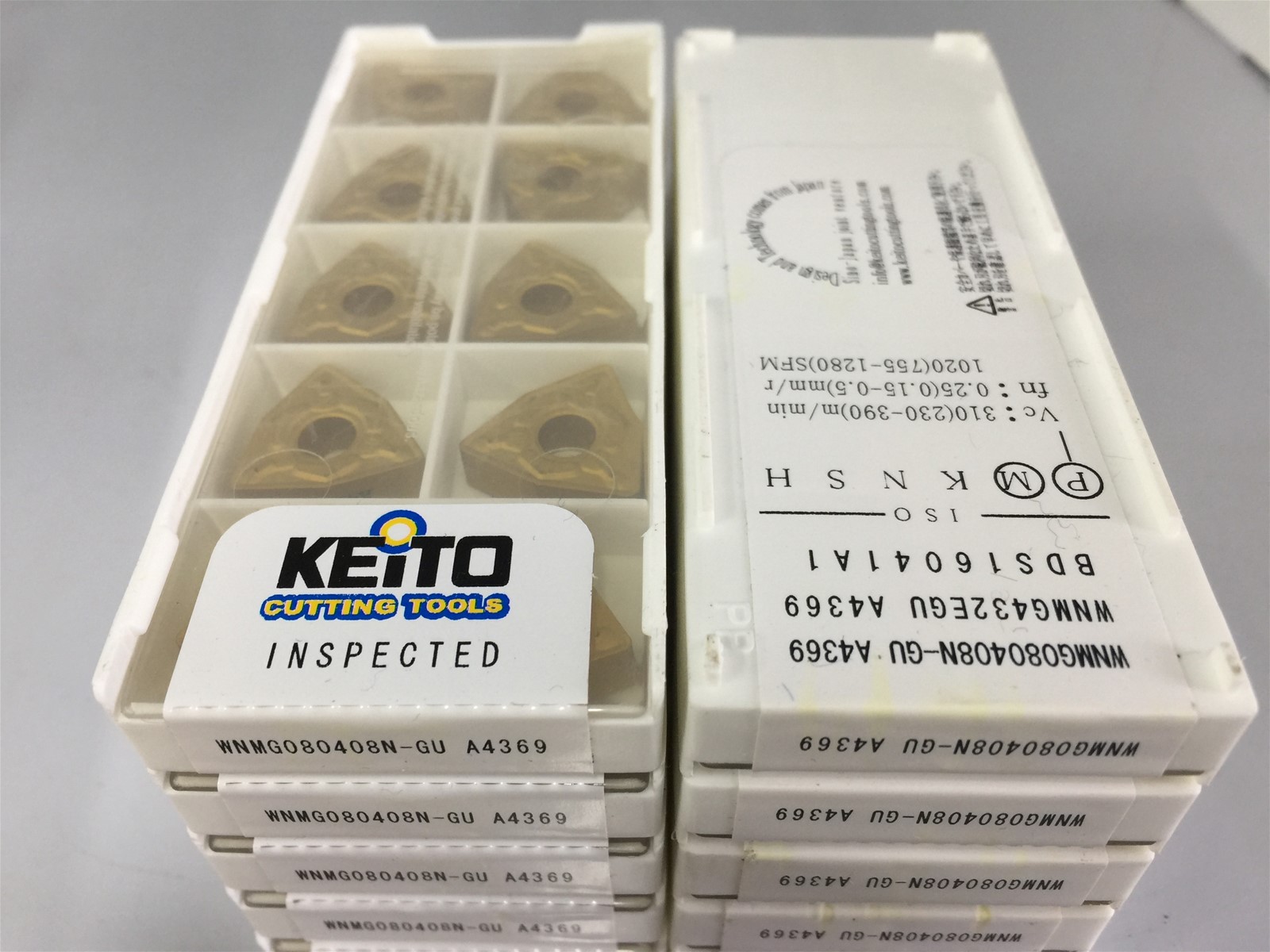 CNC Carbide Inserts WNMG080408NGU A4369