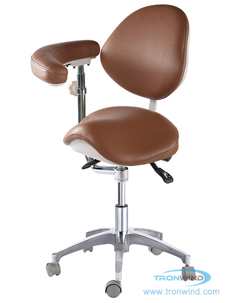 Saddle Chair TS08 Ergonomic Chair Saddle with Armrest Ophthalmic Chair Blood Donor Chair