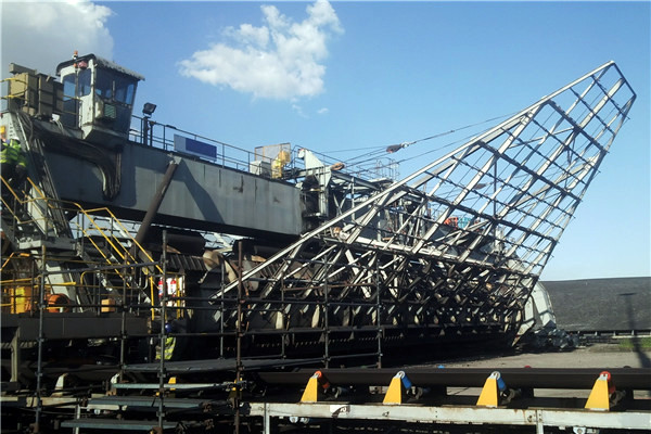 Bridge Bucket Wheel Homogenizing Reclaimer