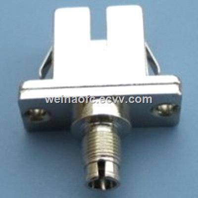Fiber Optical Hybrid Adapter DINSC Metal