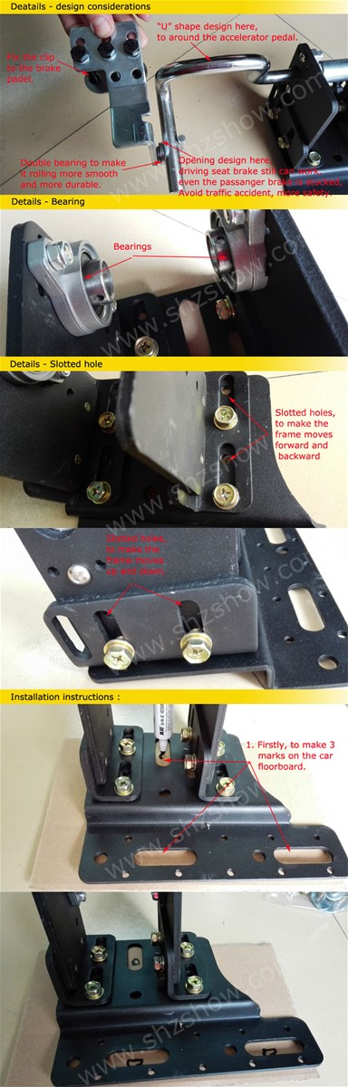 extra pedals for driving instruction