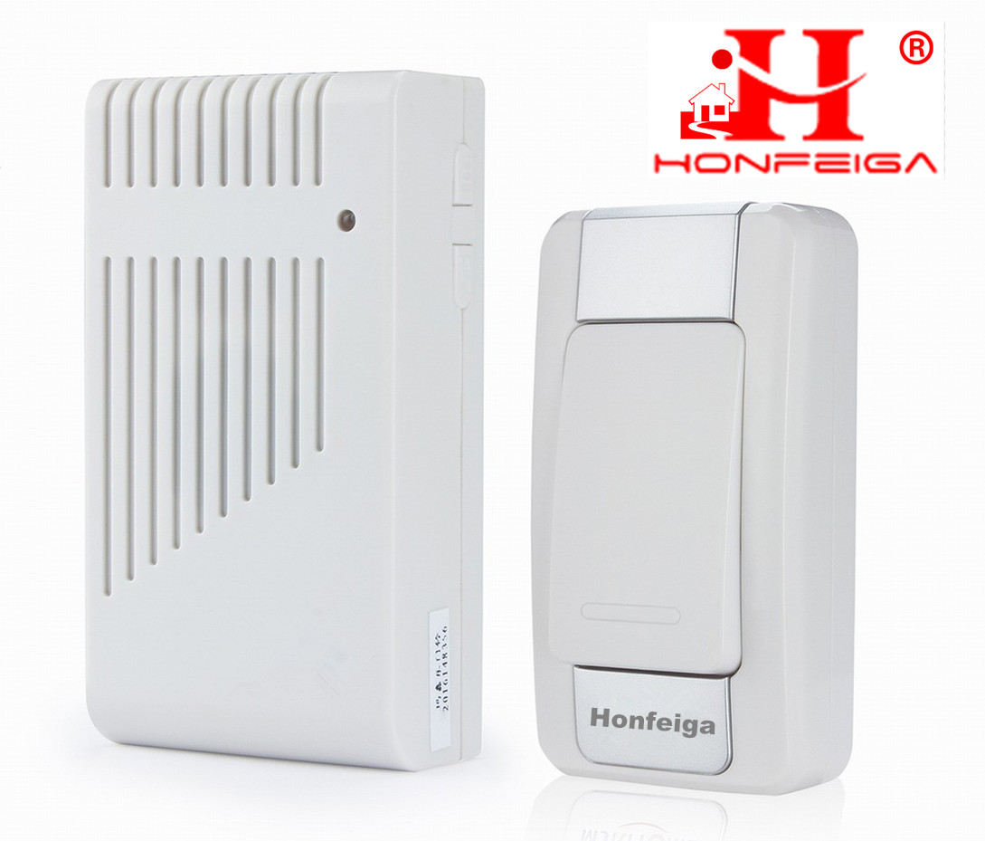Honfeiga 307T1R1 Wireless Door Bells with Stereo Speaker 36 Music 280 M Remote Distance USD4pcs Only