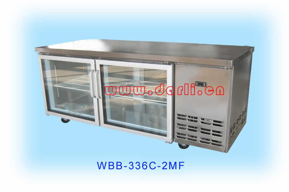 Top glass door chillers