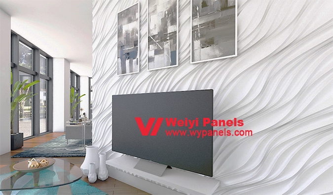 Modern 3D Wall Panels in Living Room Bedroom WY383