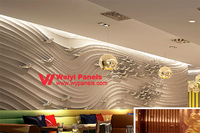 3D Wall Designs in Living Room Office Restaurant WY245