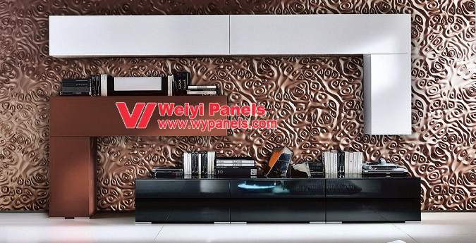 3D Wall Panels in Living Room Textured Wall WY359