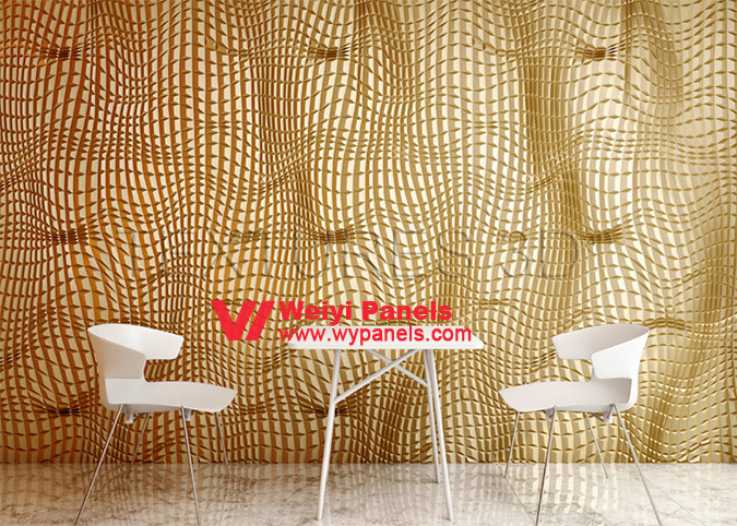 3D Wall Panels in Home Wave Wall 3d Effect WY321